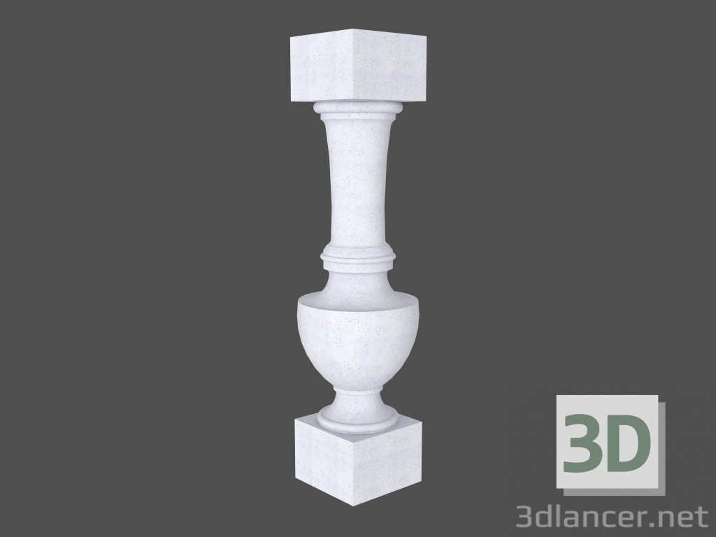 modèle 3D Balustrade (BB63AL) - preview