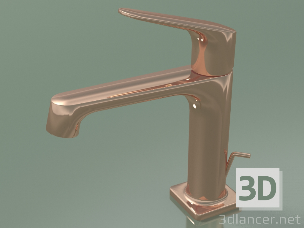 3D modeli Tek kollu lavabo bataryası 100 (34010300) - önizleme