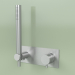 3d model Wall-mounted mixer with hand shower (12 58 R, AS) - preview