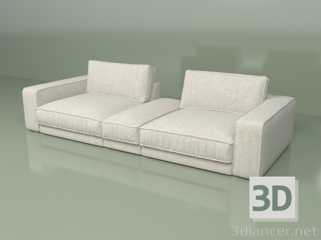 3D modeli kanepe - önizleme