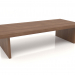 modèle 3D Table BK 01 (1400x600x350, bois brun clair) - preview