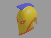casco espartano, spartan helmet