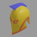 3d model casco espartano, spartan helmet - vista previa