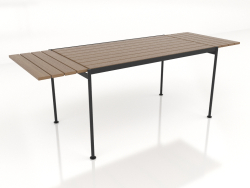 डाइनिंग टेबल 140x80 सेमी (विस्तारित)