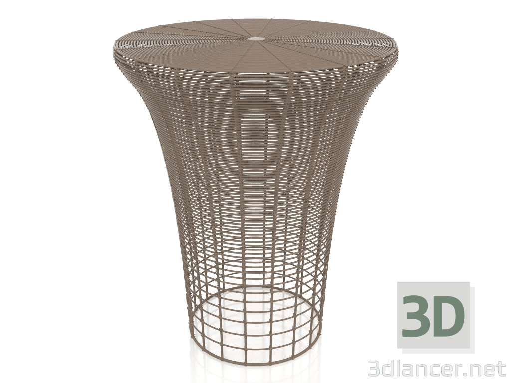 3D modeli Yüksek tabure (Bronz) - önizleme
