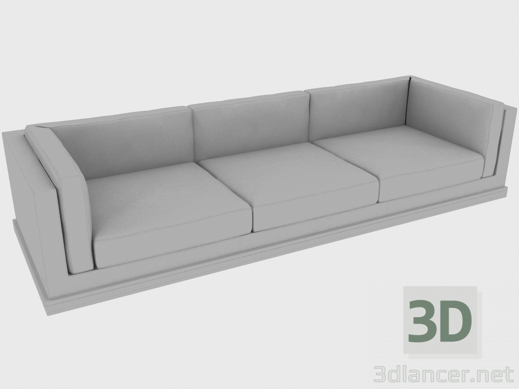 3D Modell Sofa MASON SOFA (320X105XH70) - Vorschau