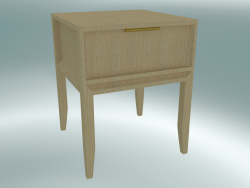 Small bedside table (Light Oak)