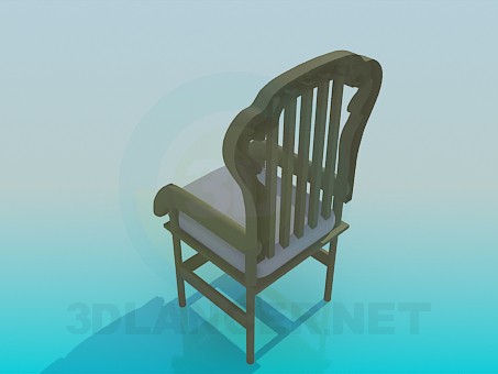 modelo 3D Silla - escuchar modelo 3D Silla - escuchar