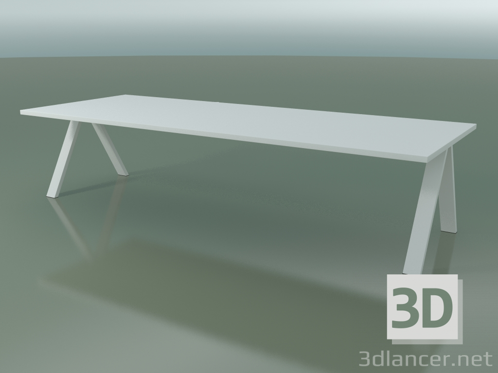3d model Table with standard worktop 5003 (H 74 - 320 x 120 cm, F01, composition 2) - preview