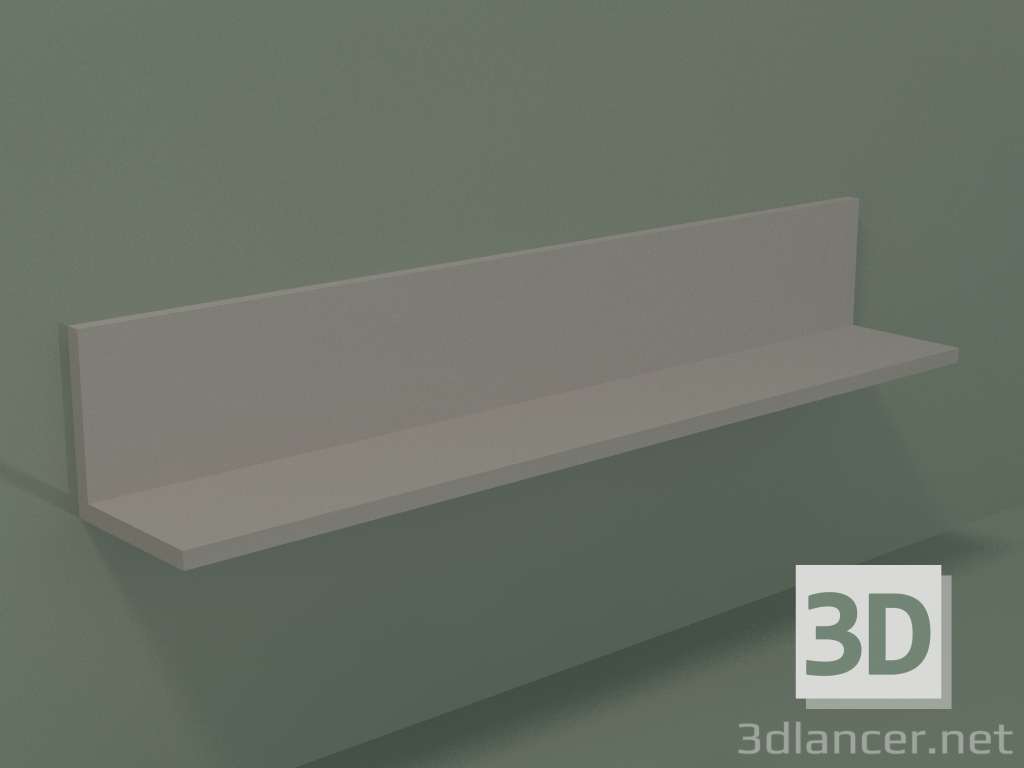 3d model Shelf (90U20003, Clay C37, L 72, P 12, H 12 cm) - preview