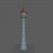 modello 3D Torre delle fate - anteprima