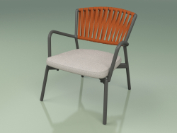 Chair with soft seat 127 (Belt Orange)