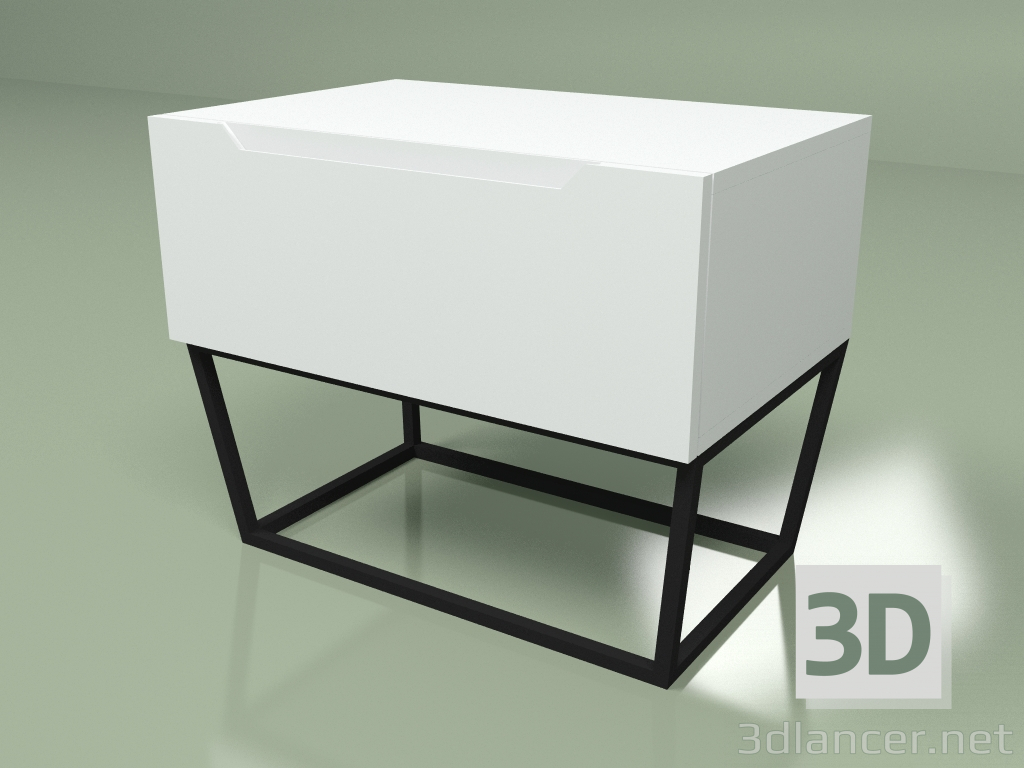 modèle 3D Table de chevet Harvard - preview