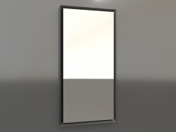 Зеркало ZL 21 (400x800, black plastic)