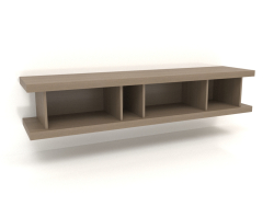 Mueble de pared TM 13 (1800x400x350, gris madera)