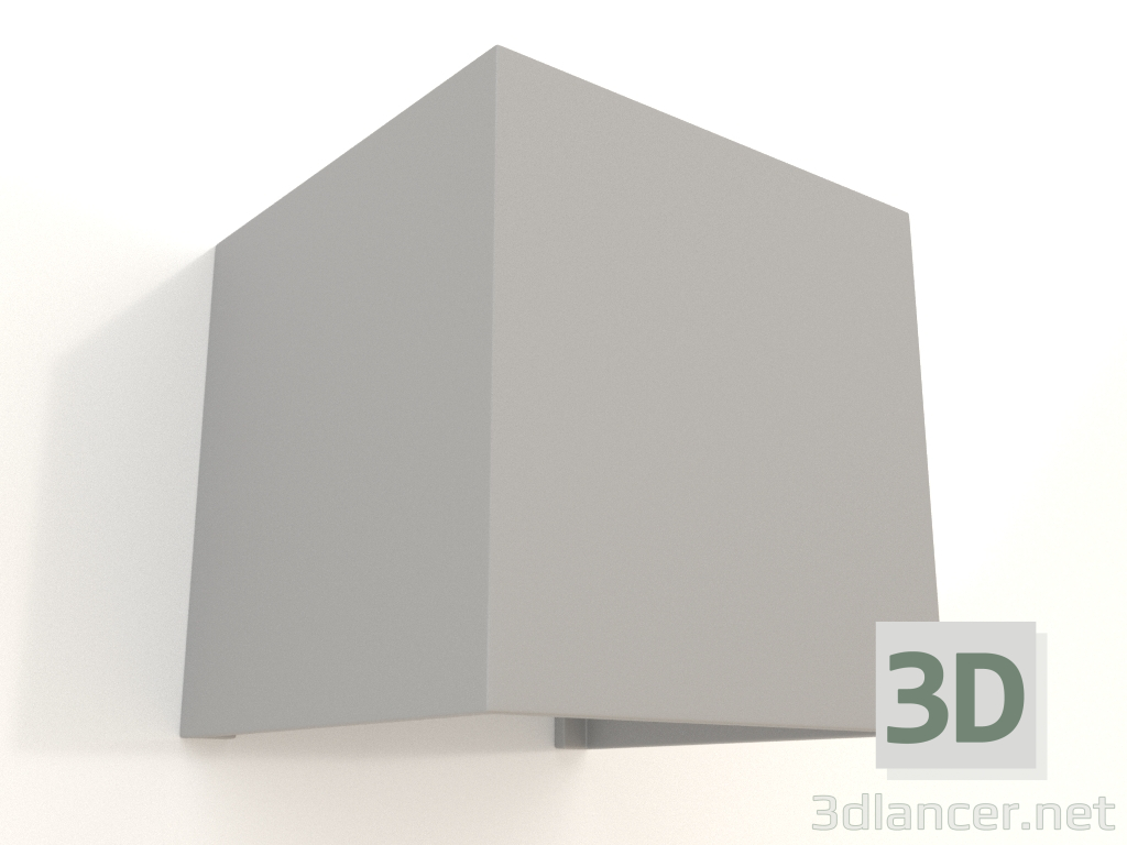 3D Modell Wand-Straßenlampe (6521) - Vorschau