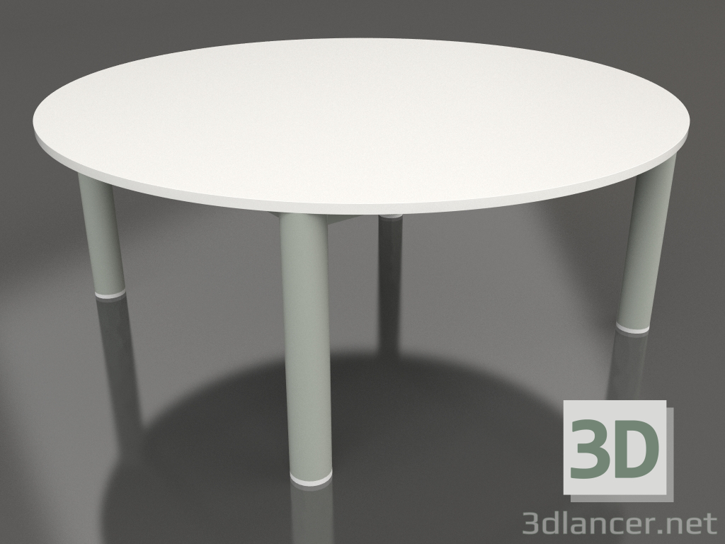 3d model Coffee table D 90 (Cement gray, DEKTON Zenith) - preview