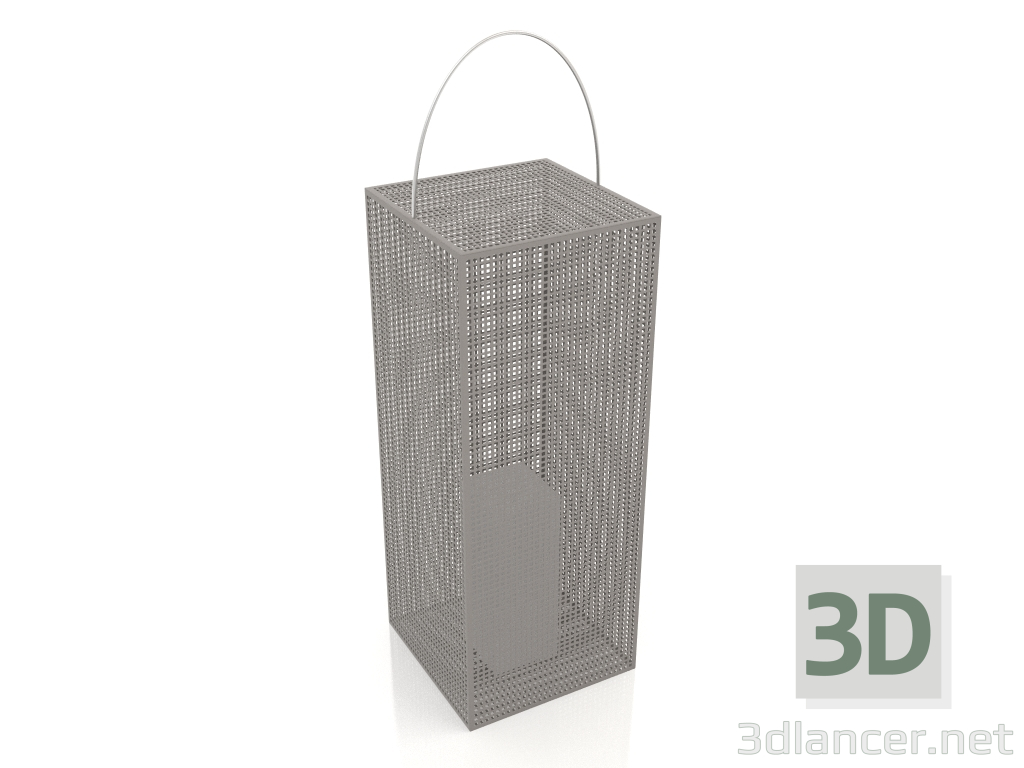 3 डी मॉडल मोमबत्ती बॉक्स 4 (क्वार्ट्ज ग्रे) - पूर्वावलोकन