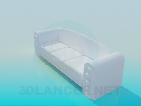 3d модель Диван – превью 3d модель Диван – превью