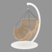 3d model Wooden hanging chair - preview
