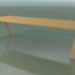 3D Modell Tisch mit Standardarbeitsplatte 5028 (H 74 - 280 x 98 cm, natürliche Eiche, Zusammensetzung 2) - Vorschau