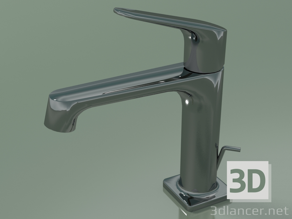 modello 3D Miscelatore monocomando lavabo 100 (34010330) - anteprima