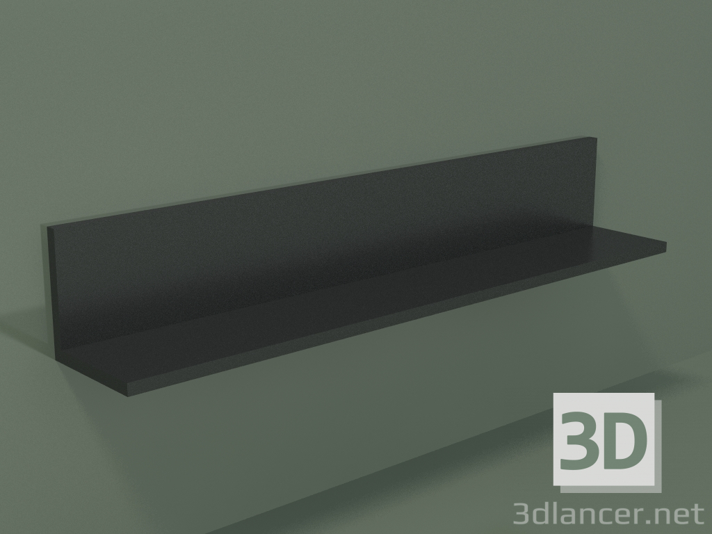 3d model Shelf (90U20003, Deep Nocturne C38, L 72, P 12, H 12 cm) - preview