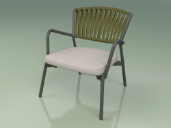 Кресло с мягким сиденьем 127 (Belt Olive)