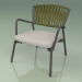 modèle 3D Chaise avec assise moelleuse 127 (Ceinture Olive) - preview