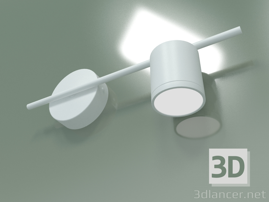 modèle 3D Applique murale Acru MRL LED 1019 (blanc) - preview
