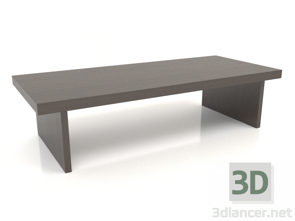 3 डी मॉडल टेबल बीके 01 (1400x600x350, लकड़ी का भूरा) - पूर्वावलोकन