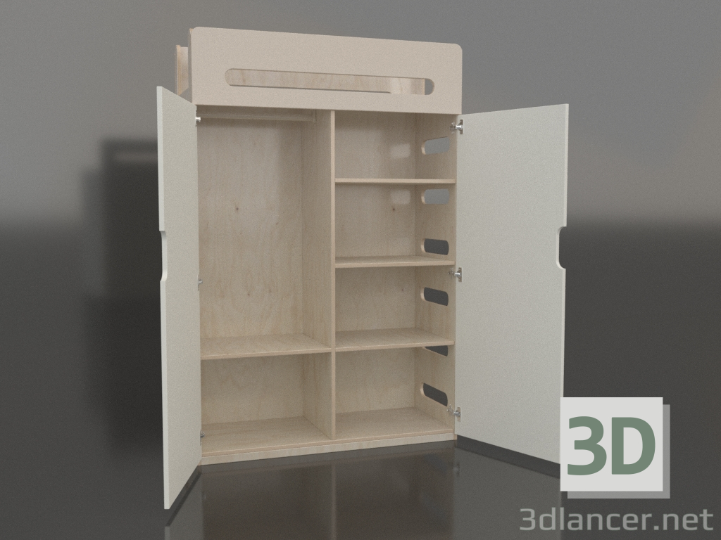 modèle 3D Armoire ouverte MOVE WA (WWMWA2) - preview