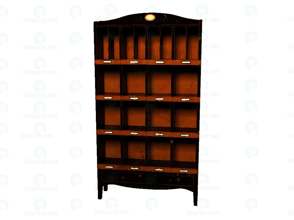 3d model Bookcase Gli Originali PREGNO CM28 203 - preview