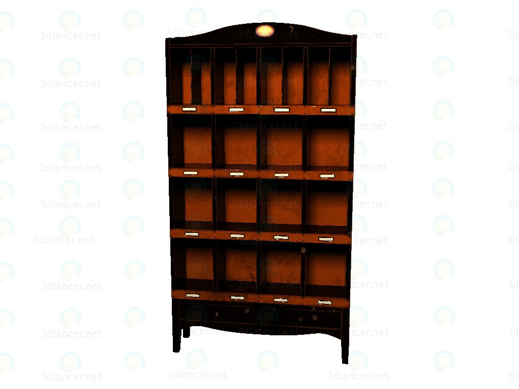 3d model Librería Europa Gli PREGNO CM28 203 - vista previa