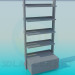 3d model Bookcase - preview