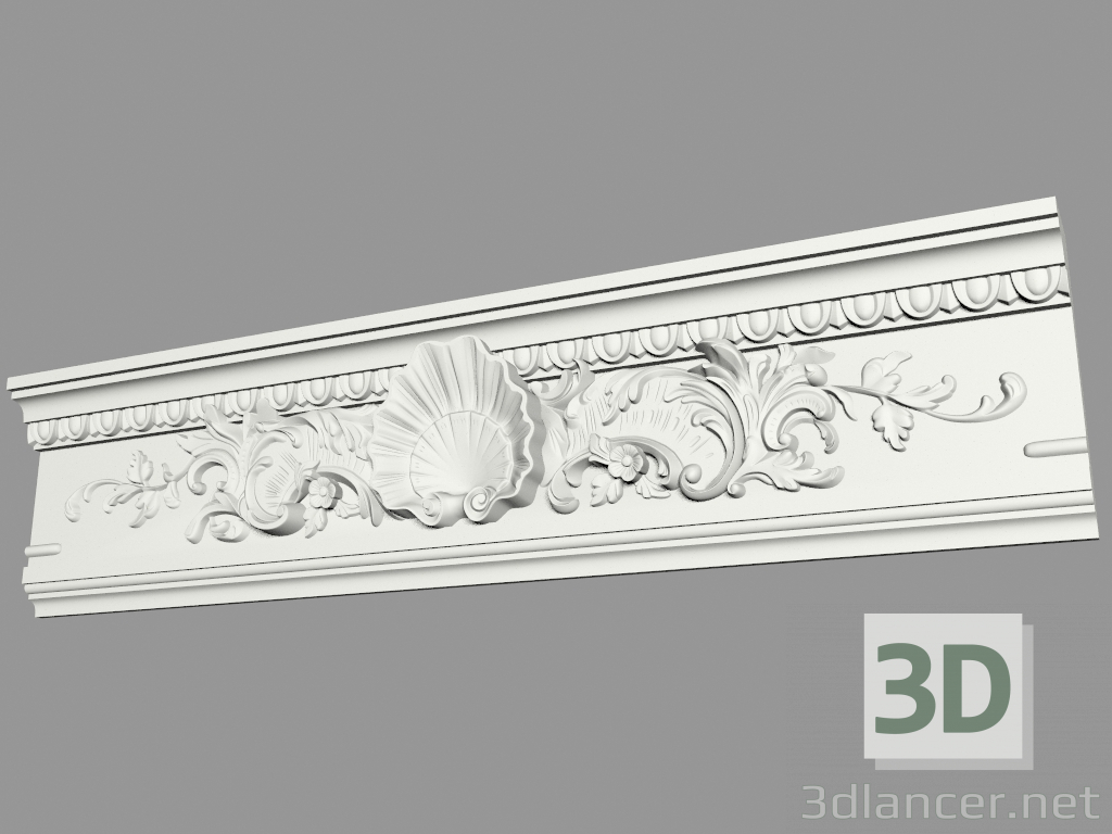 3d model Molded eaves (КФ68ц) - preview