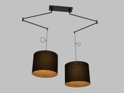 Lampe à suspension (14302S noir)