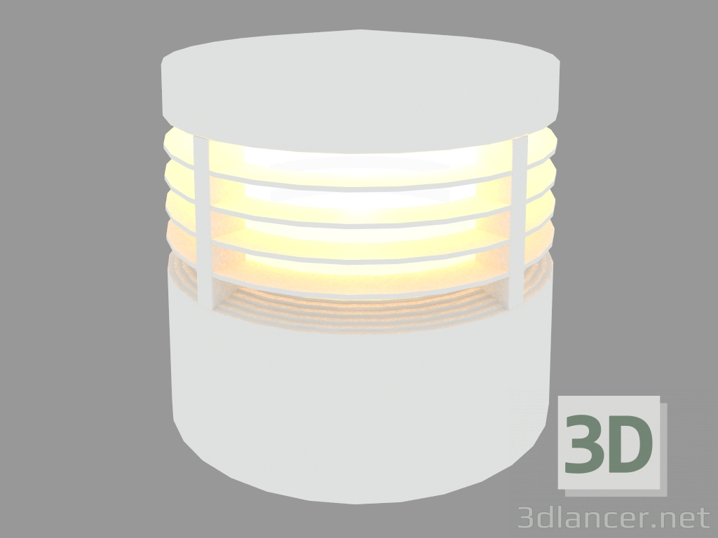 modello 3D Downlight MINIREEF CON GRIGLIA (S5214) - anteprima