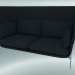 3D Modell Sofa Sofa (LN6, 90 x 180 H 115 cm, Beine verchromt, Sunniva 2 192) - Vorschau
