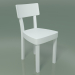 3D Modell Pulverbeschichteter Stuhl aus Aluminiumguss, Outdoor InOut (23, weiß lackiertes Aluminium) - Vorschau