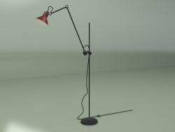 Lámpara de pie Bernard-Albin Gras Style (roja)