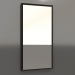 modello 3D Specchio ZL 21 (400x800, legno marrone scuro) - anteprima