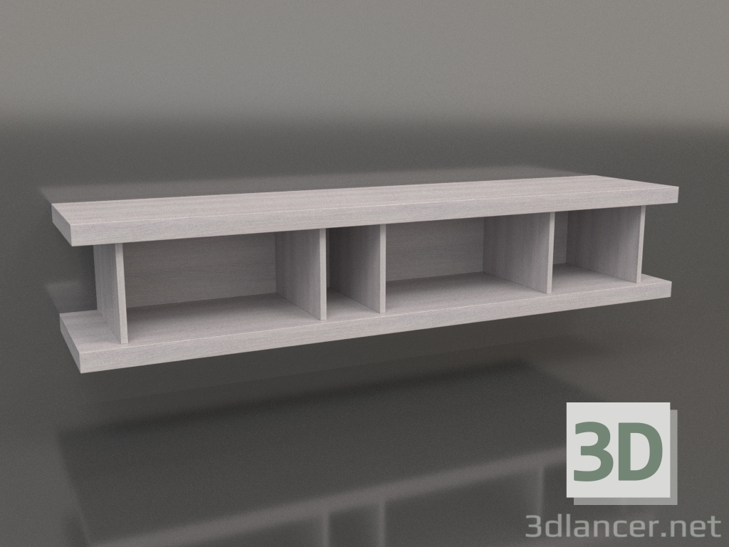 3D modeli Duvar dolabı TM 13 (1800x400x350, ahşap soluk) - önizleme