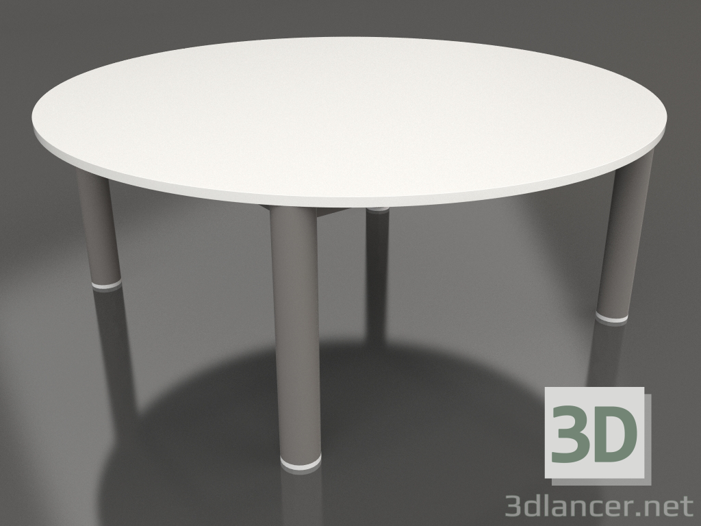 modello 3D Tavolino P 90 (grigio quarzo, DEKTON Zenith) - anteprima