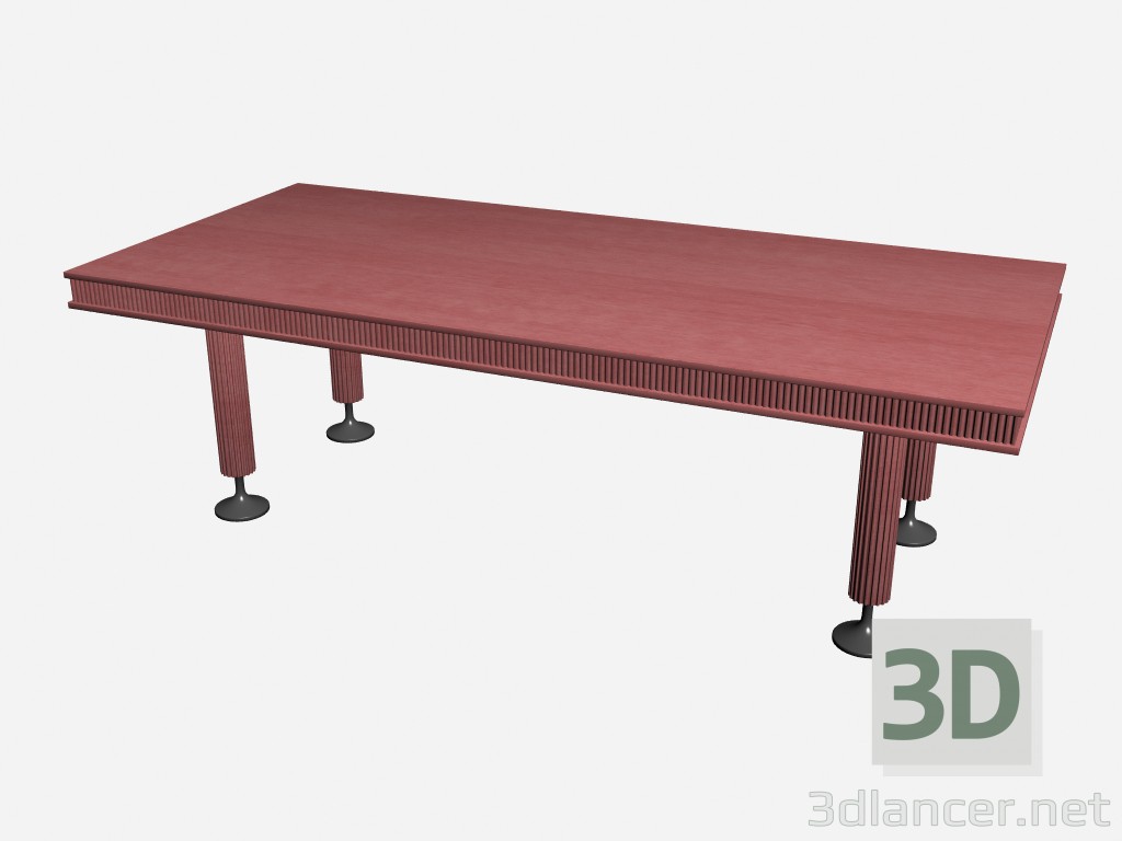 3d model Ruthy tavolo desk - preview