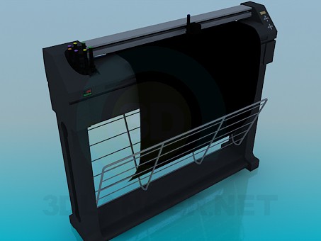 3d model Plotter - preview 3d model Plotter - preview