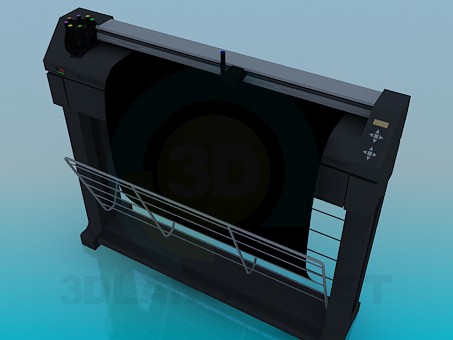 3d model Plotter - preview 3d model Plotter - preview