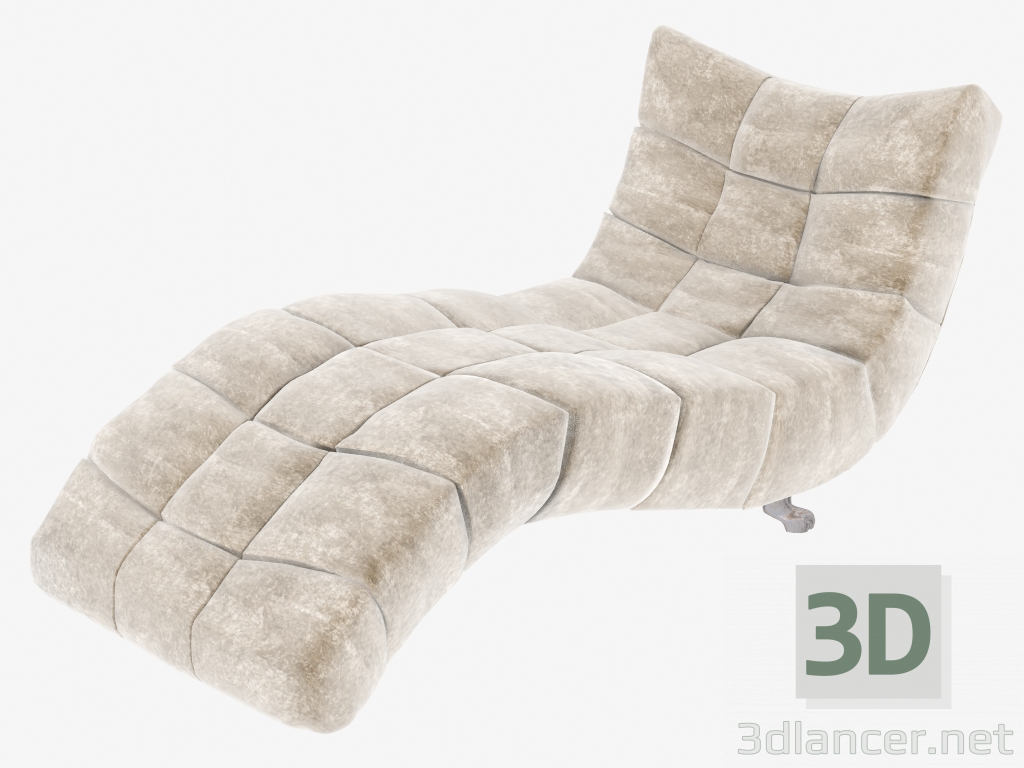 3D Modell Couch im Art Deco Stil H154 - Vorschau