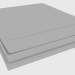 modèle 3D POF MASON POUF (105x105xH40) - preview