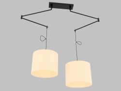 Pendant lamp (14302S white)